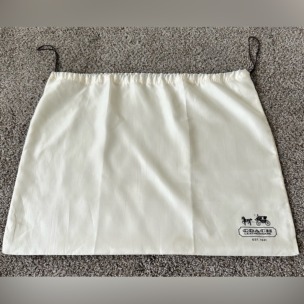 Coach dust bag